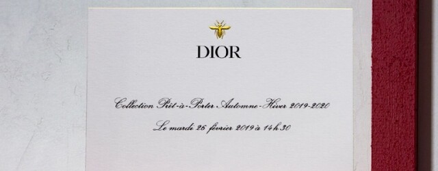2019 秋冬巴黎時裝周直擊:Dior 2019 秋冬巴黎時裝周直擊:Dior