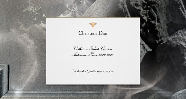巴黎直擊：DIOR 2019 秋冬高級訂造服系列