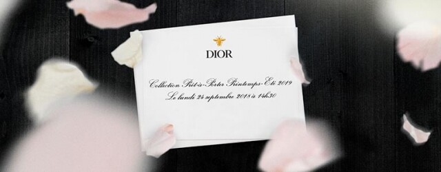 2019 春夏巴黎時裝週直擊:Dior 2019 春夏巴黎時裝週直擊:Dior