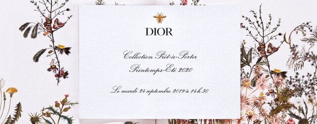 2020 春夏巴黎時裝周直擊:DIOR 2020 春夏巴黎時裝周直擊:DIOR