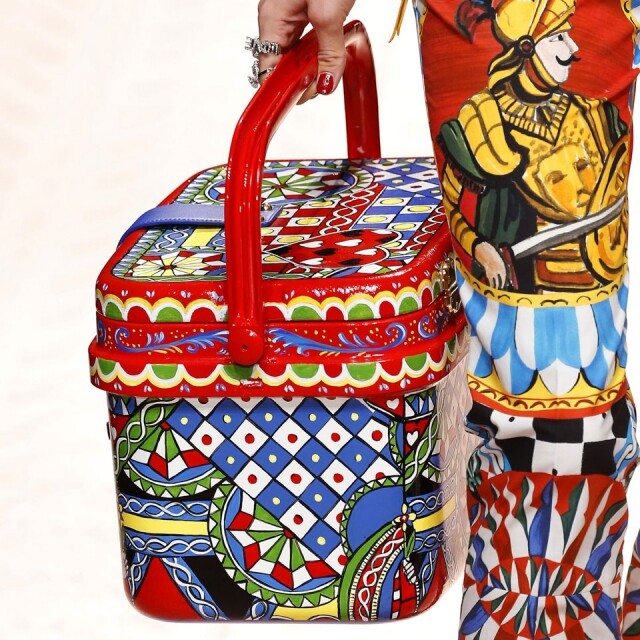 Dolce & Gabbana 七彩圖案手袋 Dolce & Gabbana 七彩圖案手袋