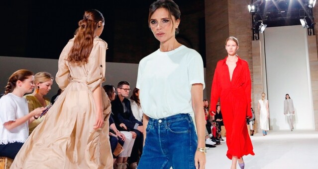 Victoria Beckham 2018 春夏 ：從冷酷女強人演變成溫柔的母親