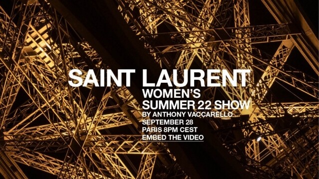 2022 春夏巴黎時裝周重溫：Saint Laurent