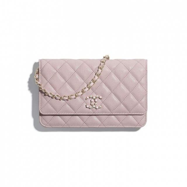 Chanel 櫻花粉紅色 Wallet on Chain 系列手袋