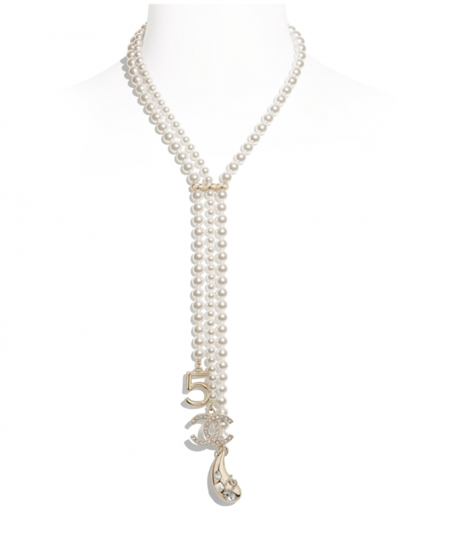 Chanel 玻璃珍珠頸鏈 $12,200