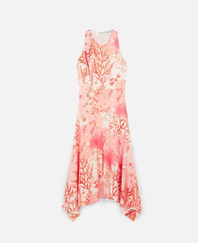 Stella McCartney 粉紅色碎花圖案連身裙 $12,100