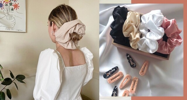 Chanel、Hermes 力推復古「大腸髮圈」熱潮回歸！2021 Scrunchies 綁法髮型提案
