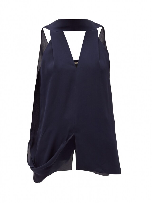 Roland Mouret Newborough V 領掛頸背心 $4,125 (Matchesfashion) Roland Mouret Newborough V 領掛頸背心 $4,125 (Matchesfashion)