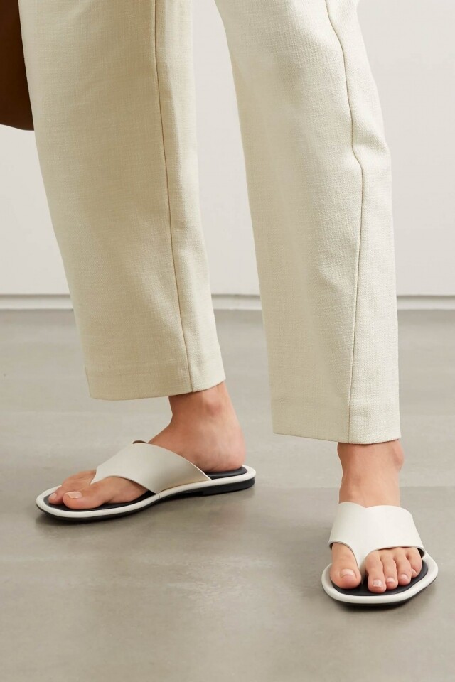 Neous Lanke Leather Flip Flops