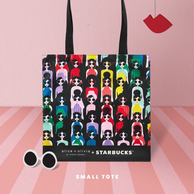 Starbucks x Alice & Olivia 手挽袋 $180 Starbucks x Alice & Olivia 手挽袋 $180