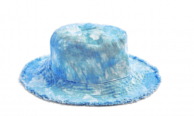 Topshop 藍染太陽帽