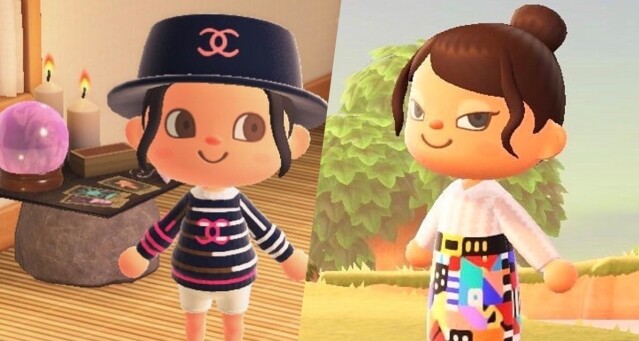Switch《動物之森》是什麼？時裝界神玩家自製服飾變《森友會》時裝騷