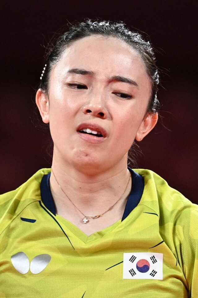 韓國乒乓球選手田志希