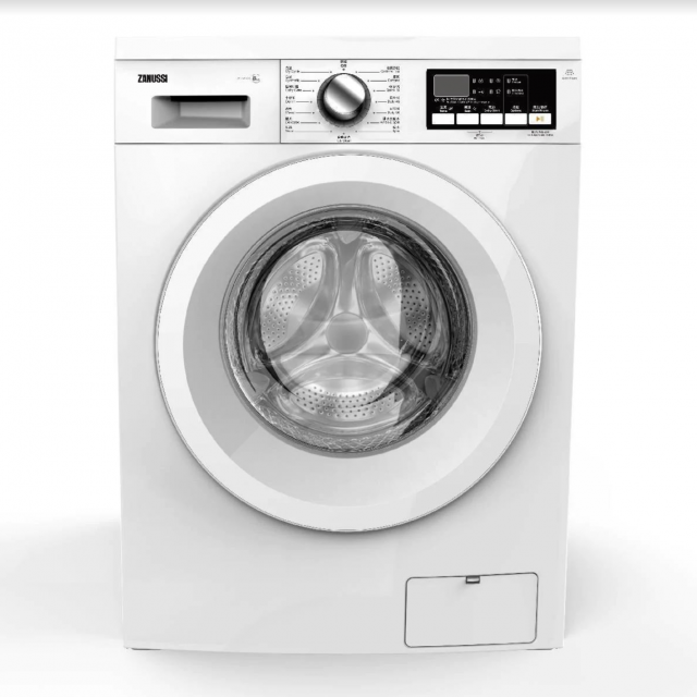 以價錢合理著名的洗衣機品牌金章牌 Zanussi ZWF8045D2WA（$5,298）減震程度則較好，售價相對較低。