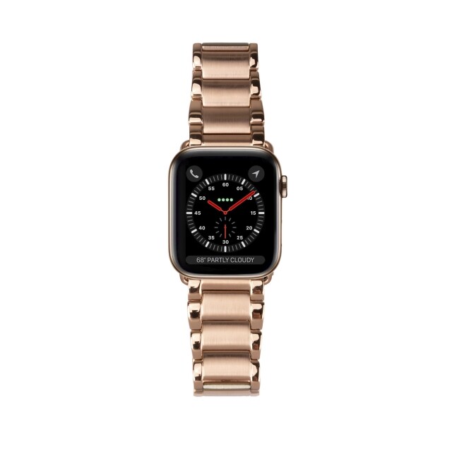 Casetify 玫瑰金色 Apple Watch 錶帶 (38mm 或 40mm) 價錢：US$95 / 條