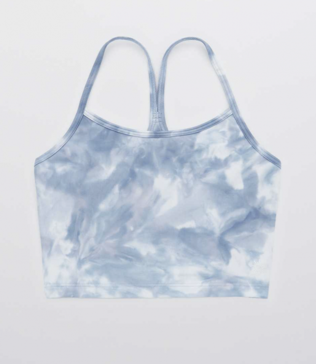 Aerie 暈染雲石紋運動上衣 sport bra $190 Aerie 暈染雲石紋運動上衣 sport bra $190