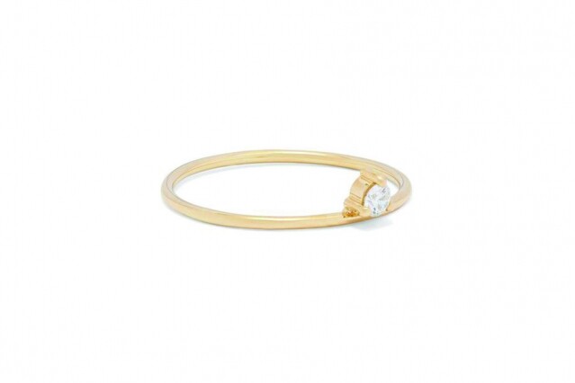 MIZUKI Baby Tiara 14K 金戒指