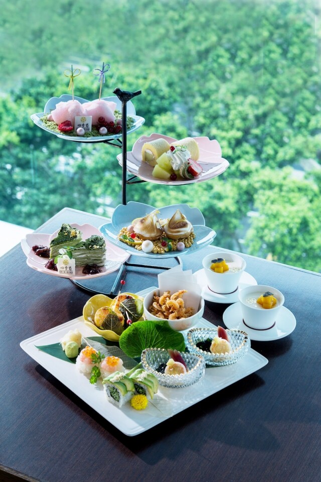 中環的四季菊日本餐廳呈獻全新初夏日式下午茶，精選日式美食。