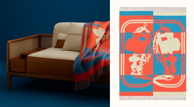 Hermès 毛毯
