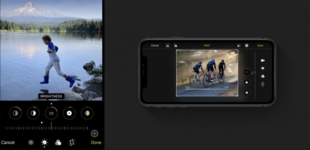 iOS 13 更新後一大改變是在相片上使用的各種工具和效果，都幾乎都可用在影片上。﻿﻿