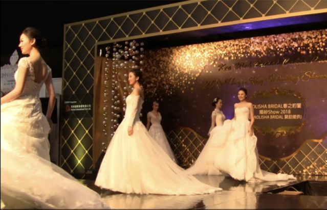 婚展兩天展期中,均設有婚紗晚裝 Catwalk Show。 婚展兩天展期中,均設有婚紗晚裝 Catwalk Show。