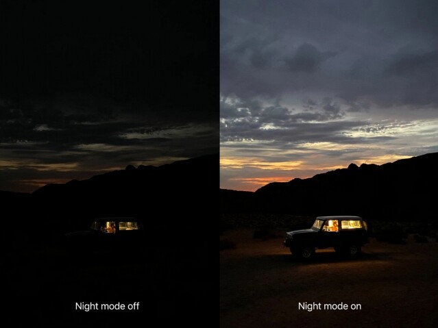 iPhone 11 和 iPhone 11 Pro 全新「夜拍模式」