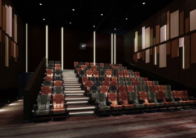 K11 Musea 戲院 戲院共有 12 間影廳，全院提供 1,708個座位