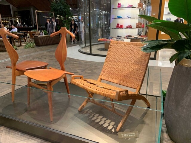 K11 MUSEA 展出的著名設計師椅子 The Folding Chair