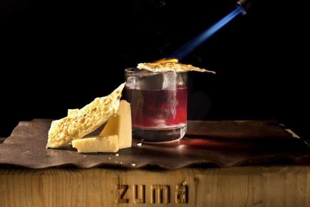 中環酒吧 Zuma 的 Salted caramel old fashioned。