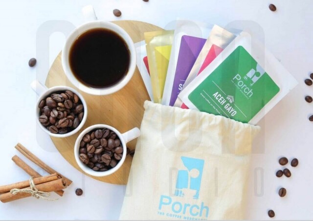 本地薑咖啡品牌 Porch Coffee。