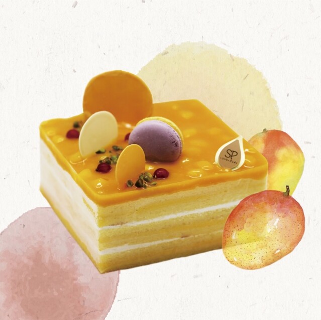 2018 生日蛋糕中，首先推介這款「芒果熱情果園」。