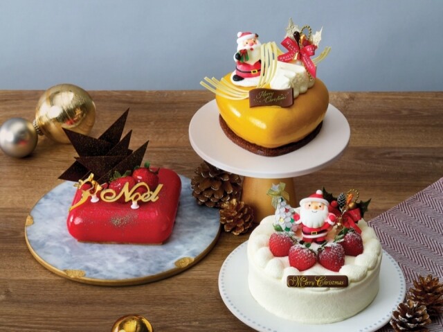 人氣日式糕點品牌 SUPER SWEETS GALLERY，推出節日氣氛滿滿的傳統慕絲忌廉聖誕蛋糕。