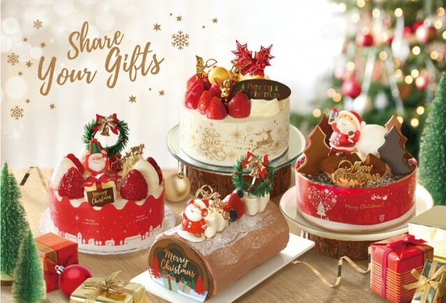 親身到 A-1 Bakery 門市預購聖誕節蛋糕系列，可獲 88 折優惠。