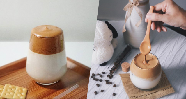 韓國人氣「400 次咖啡」！自家製無難度，做法簡單讓人愛上的綿密焦糖奶泡咖啡