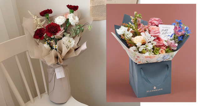 母親節花束 : 12 款「韓式溫柔風」鮮花、乾燥花、西式花籃花盒推介