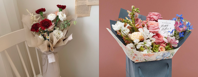 母親節花束 : 12 款「韓式溫柔風」鮮花、乾燥花、西式花籃花盒推介