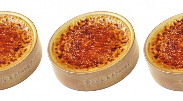 Paul Lafayet 焦糖燉蛋上的焦糖脆面，每件即賣即燒