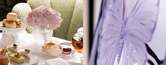 大熱下午茶 Rosewood The butterfly room 與法國水晶品牌 Lalique 推出獨家菜單！