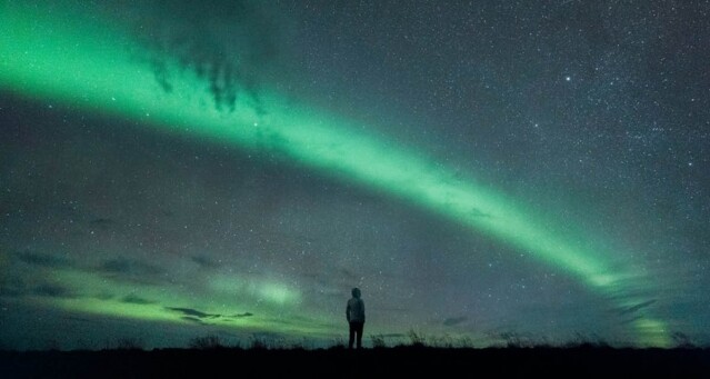 年輕攝影師訴說北極光之夢