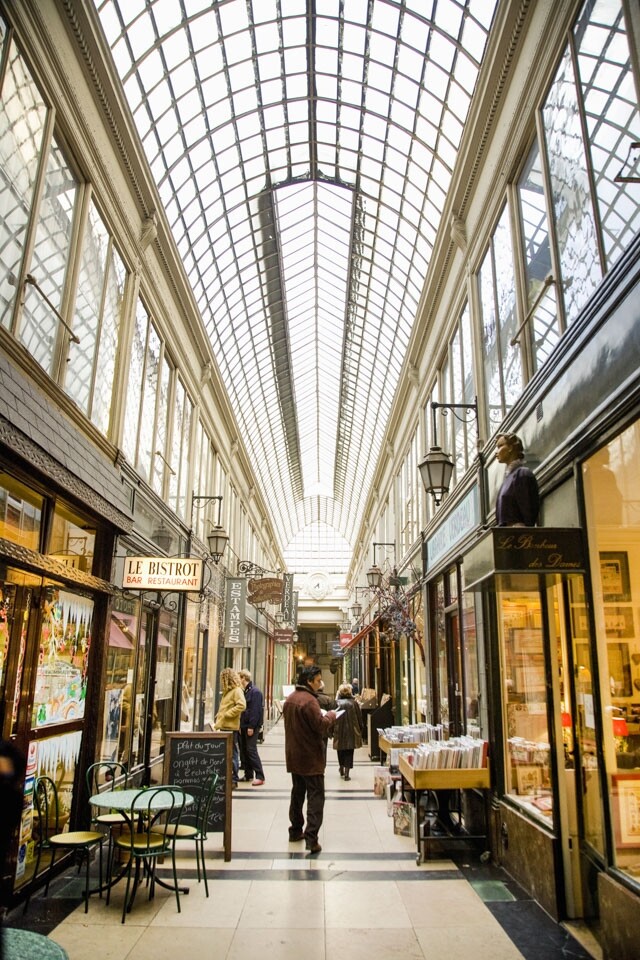 另一巴黎旅遊購物景點拱廊街 Passage Jouffroy