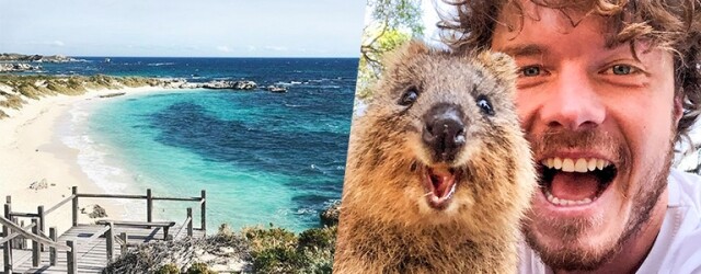 西澳伯斯必去景點：去 Rottnest Island 尋找「最萌動物」短尾矮袋鼠 Quokka