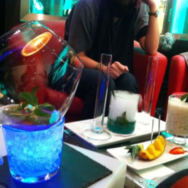 法國 Mojito Lab 內有各色各樣新奇的 mojito。 法國 Mojito Lab 內有各色各樣新奇的 mojito。