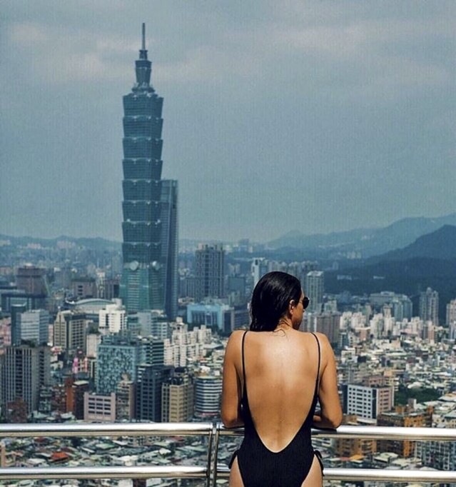 香格里拉台北遠東國際大飯店的其中一大賣點，就是坐擁台北 101 的美景