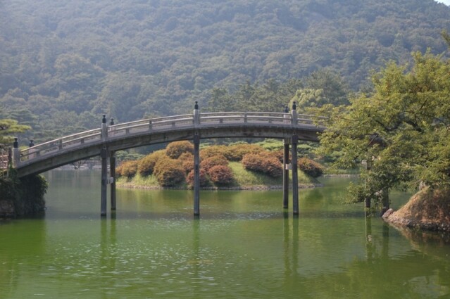 高松的栗林公園乃日本國家指定特別名勝文化財產庭園 高松的栗林公園乃日本國家指定特別名勝文化財產庭園