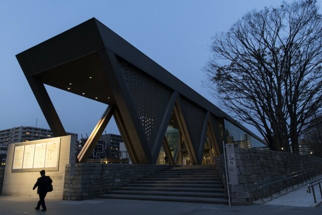 東京都現代美術館的建築充分展現日本美學