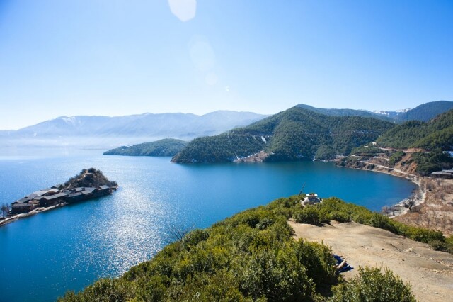 瀘沽湖是雲南熱門旅遊景點之一 瀘沽湖是雲南熱門旅遊景點之一