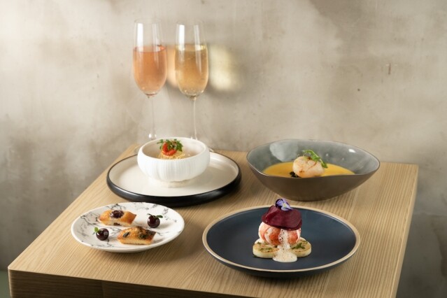 銅鑼灣法國小餐館 Les Papilles 精心製作法國菜情人節午餐及晚餐。