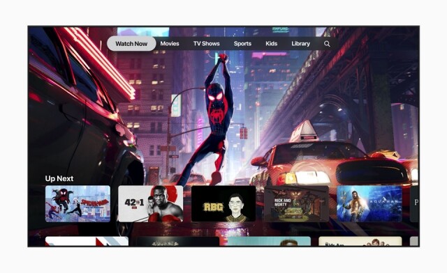 你也將會在 Apple TV App 中獲得個人化的服務以及電影推介