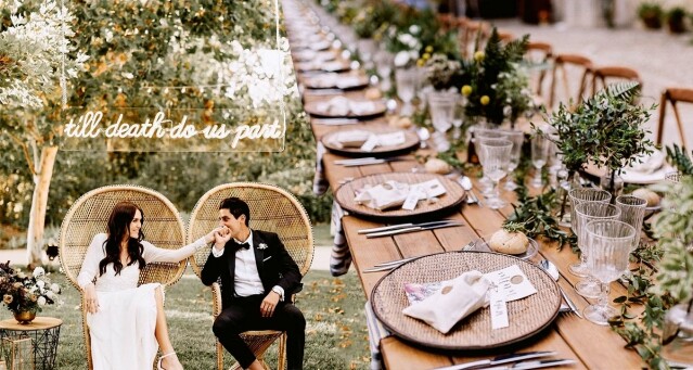 媲美 Instagram 上的歐美婚禮佈置！低預算高回報的 DIY 婚禮裝飾