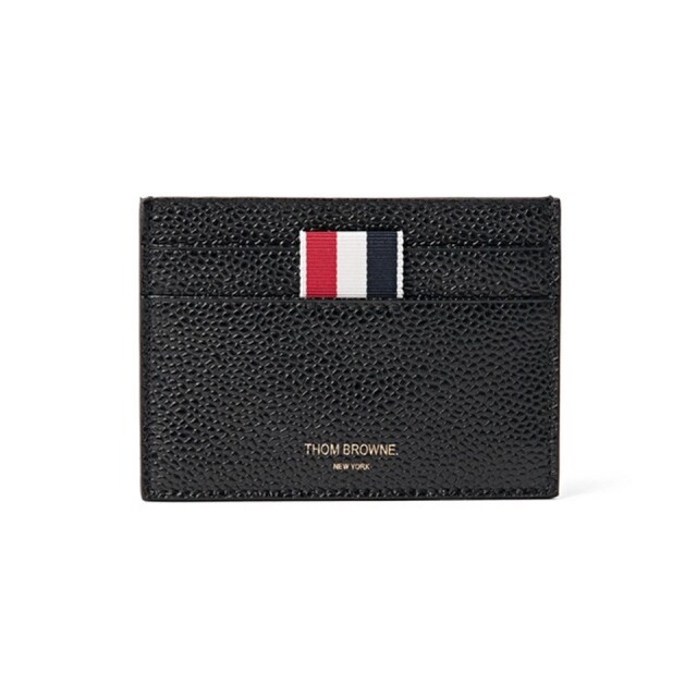 Thom Browne Essential Pebble-Grain Leather Cardholder 真皮卡套 $1,559